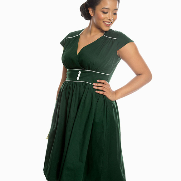 Lindy Bop Dresses & Skirts - Lindy Bop Polly Bottle Dress S Fit And Flare